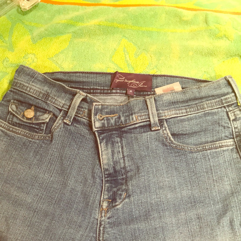 Nydj blue jeans straight leg